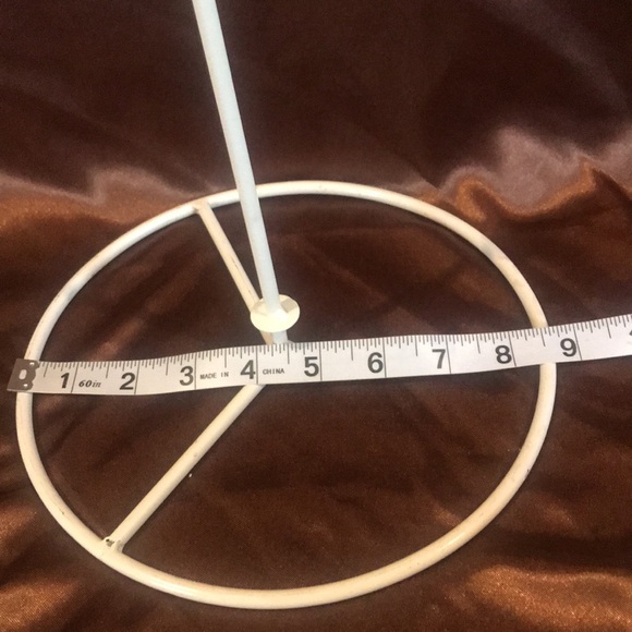 Metal 16.5" tall table stand rotating jewelry display for home craft shows fairs - Picture 10 of 16